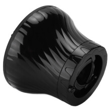 Haustier-Haartrockner- Diffusor, verstellbar, universal, schwarz, 8cm Innendurchmesser