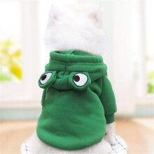 Halloween- und Weihnachts-Hundehütte Froschform Warme Pullover, XS-2XL