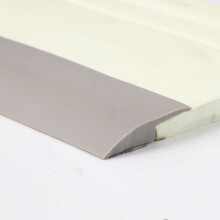Schwellenstreifen PVC Kantenstreifen Selbstklebend 3,5 cm Breit Grau Unter 5 mm Höhe 16 m Länge für Türen und Bodenübergänge