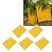 Garten Insektfalle 20 Stück 20x15cm Gelb PVC – Sicherer & Effektiver Schädlingsbekämpfung