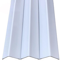 Threshold Strip - PVC Floor Transition Strip, 4cm Wide Edge Protector for Ceramic Tile, Collision Proof Cabinets, Sharp Corners, Style 4