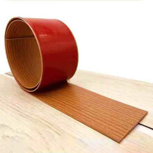 PVC Threshold Ramps for Door Openings, Self-Adhesive Vinyl Floor Edge Strips, Brown B, Floor Transition Profiles