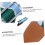 Adjustable Guitar Strap for Ukulele and Guitar, Stylish Design, Comfortable Fit, Surface Protection, Versatile Use 4