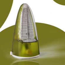 Mechanical Metronome for Piano, Guitar, Violin, Drums, Yellow, Easy to Use for Children and Beginners, Universal Compatibility