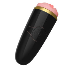 Electric Masturbator Cup with 5 Speed 10 Frequency Vibration for Men, Realistic Pocket Pussy Vagina Sex Toy Trainer