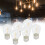10 pezzi LED Retro-Cute 1W E27 8x4.5x4.5cm Caldo 12