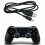 2M Long Micro USB Charging Cable for PS4 Controller – USB Play & Charge Lead Black 4