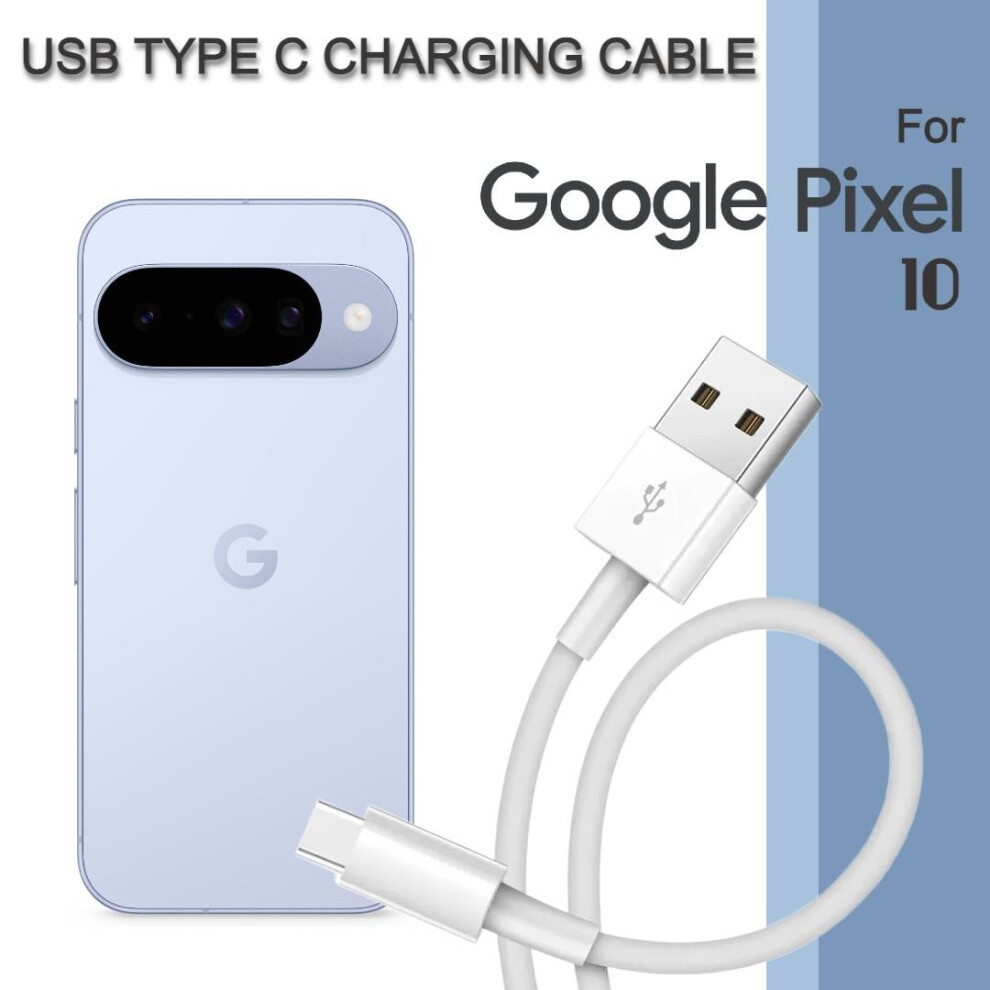 3M Fast Charge Usb Type C Cable Charging Lead Charger For Google Pixel 10 White 659355572641