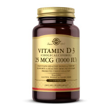 Solgar Vitamin D3 1000 IU (25 µg) Softgels - Pack of 250 - Healthy...