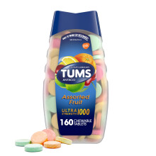 TUMS 74610 Ultra Strength Assorted Fruit Antacid Chewable Tablet fo...