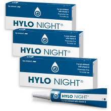 HYLO Night - 3 Pack - Preservative- & Phosphate-Free Eye Ointment f...