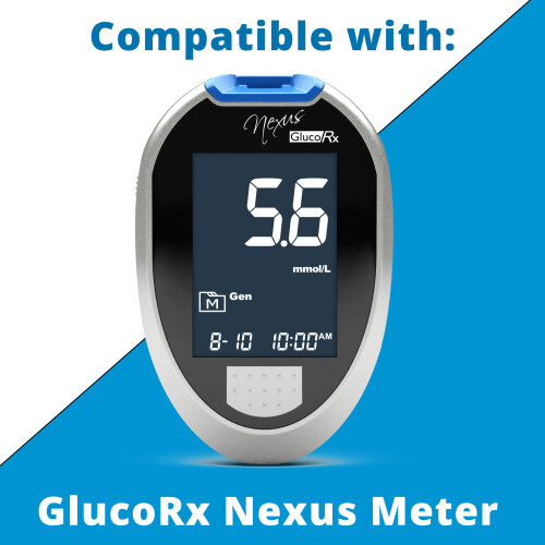 GlucoRx Nexus Test Strips 1