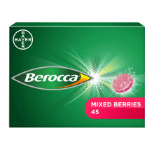 Berocca Vitamin C Effervescent Tablets - Including B Vitamins, Magn...