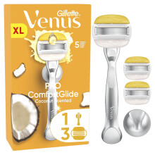 Gillette Venus Pro ComfortGlide Coconut Scented Womens Razor Olay