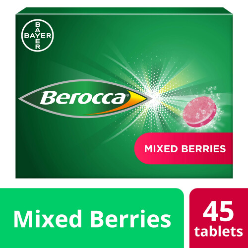 Berocca Vitamin C Effervescent Tablets - Including B Vitamins, Magn... 1