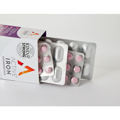 Active Iron Women Active Multivitamin Supplement 17 mg, High Streng... 2