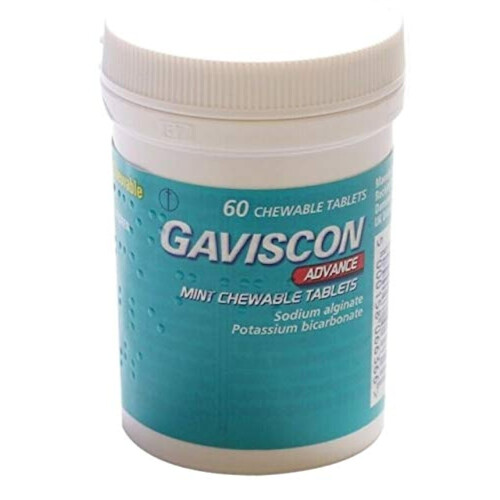 GAVISCON Advance Mint CHEWABLE Tablets 60 Pack (Mint)