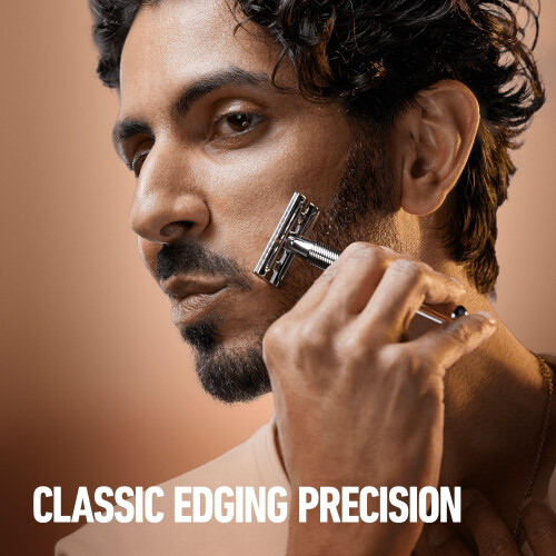 King C. Gillette Double Edge Safety Razor, Platinum Coated Blades,... 1