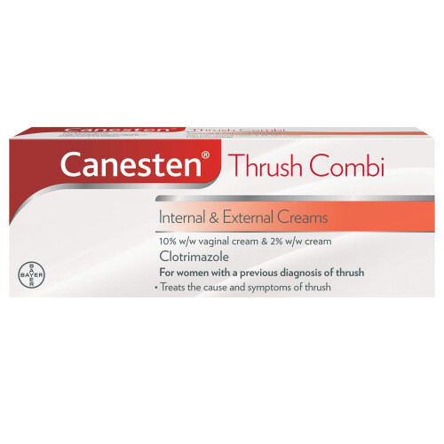 Canesten Thrush Combi Internal & External Creams for Thrush Treatme...