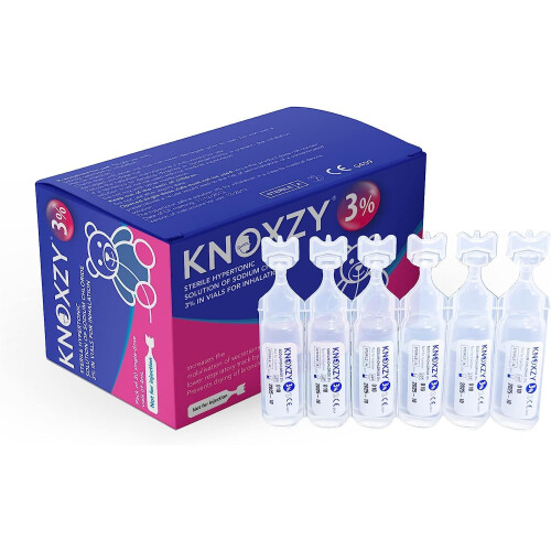 KNOXZY Hypertonic Saline Inhalation Solution 3%. Inhalation Solutio... 1