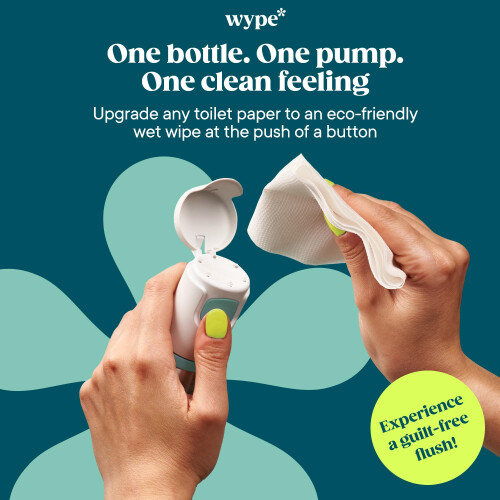 Wype | Flushable Wet Wipe Alternative Kit | Starter Kit & Mini Bund... 1
