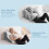 3-in-1 Orthopedic Bed Wedge Pillow Set Memory Foam Adjustable 9&14'... 7