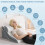 3-in-1 Orthopedic Bed Wedge Pillow Set Memory Foam Adjustable 9&14'... 3