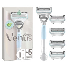 Gillette Venus Razor, 4 Razor Blade Refills for Pubic Hair Women, f...
