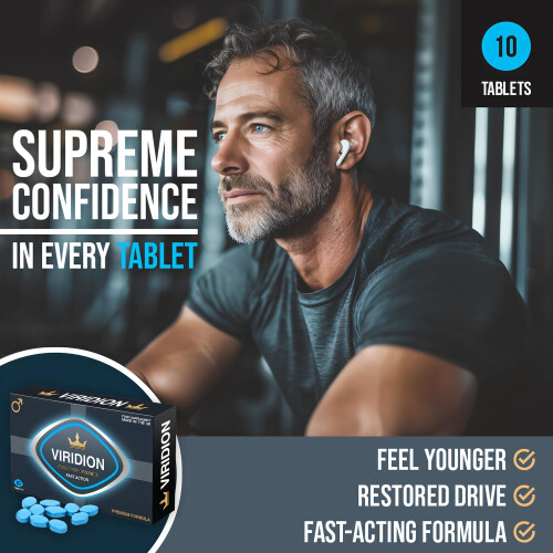 VIRIDION for Men – Extra Strong, Fast-Acting Energy and Stamina Pil... 1