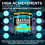 120 Creatine Monohydrate Gummies Complex 8000mg L-Carnitine & Tauri... 2