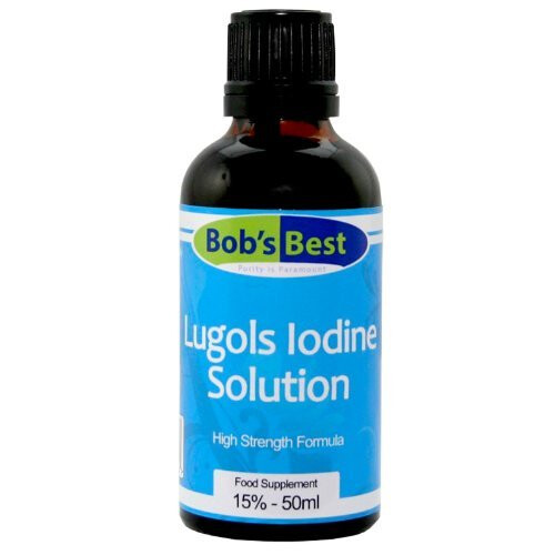 Lugol's Iodine Solution - 15% - 50ml - Essential Mineral Supplement...