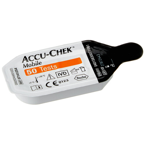 Accu-Chek 4026324 Mobile Test Cassette, 50 Test, 100g 2