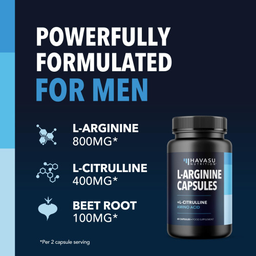 L Arginine Supplement for Men | NO Nitric Oxide Supplements for Men... 2