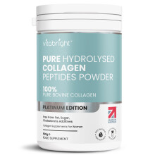 Bovine Collagen Powder 500g | 50 Servings | Highly Bioavailable Hyd...