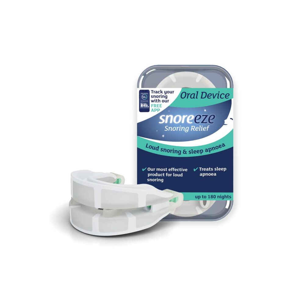 Snoreeze Anti Snoring Oral Device - Adjustable Mouthguard, Snore St...