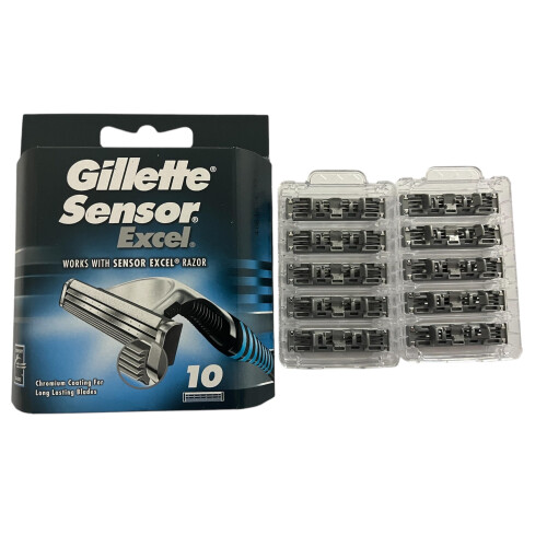 Gillette Sensor Excel Razor Blades - 20 Piece Bundle (4 Packs of 5) 2