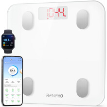 RENPHO Weighing Scales for Body Weight, Smart Bathroom Scales High...