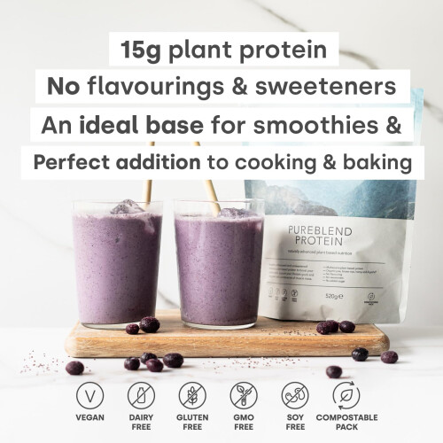 Form Pureblend Protein - Unflavoured and Unsweetened Vegan Protein... 2
