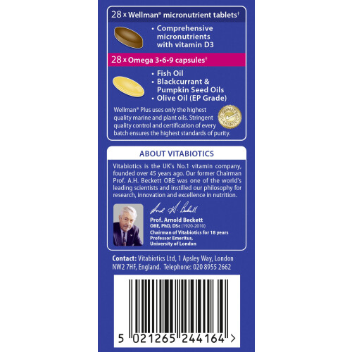 Wellman Plus Vitamins. UK's No.1 for Men. Comprehensive Multivitami... 2