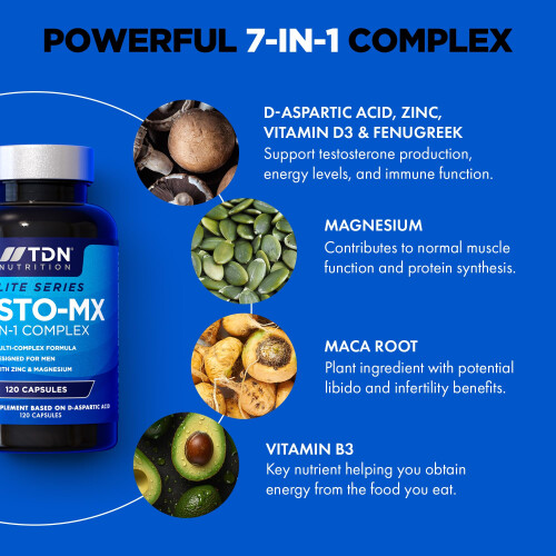 Testosterone Booster for Men - Premium Testosterone Supplements - T... 2