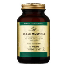 Solgar Male Multiple Tablets - Pack of 60 - Supports Metabolism and...