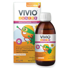 VIVIO Junior Multivitamin Tonic for Kids – 12 Added Vitamins Plus Z...