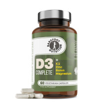 Barefoot Nutrition - Vitamin D3 Complete 4000 IU, Vitamin K2 MK-7,...