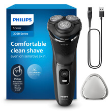 Philips Electric Shaver 3000 Series - Wet & Dry Electric Shaver for...