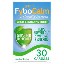 Fybocalm Wind and bloating relief, 30 capsules, Naturally derived,...