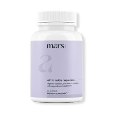 Mars Nitric Oxide Capsules – L-Arginine, L-Citrulline & Adaptogenic...