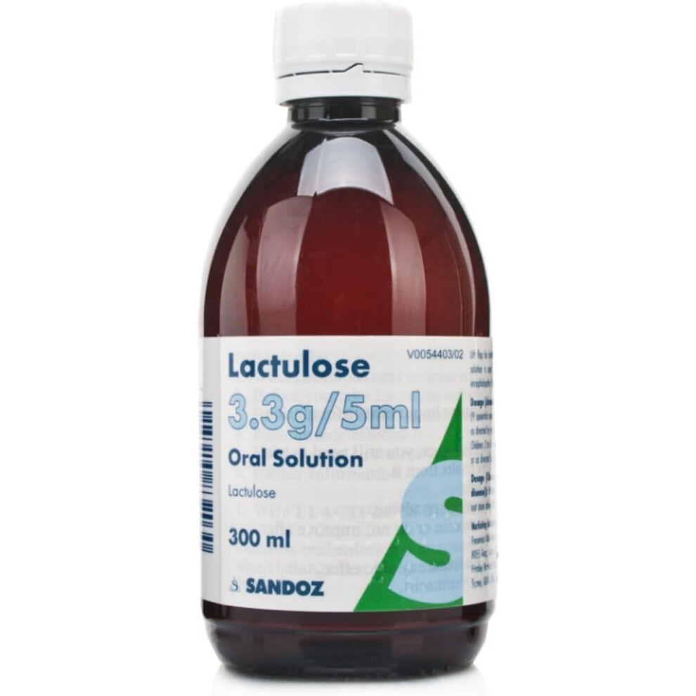Lactulose Oral Solution 300ml â Gentle & Effective Bowel Support â...