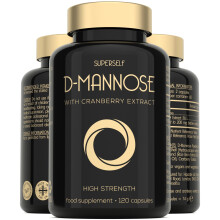D-Mannose Cranberry Capsules - 1000mg D Mannose & Cranberry Extract...