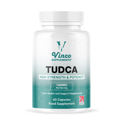 Vinco Tudca 1200mg - 60 Capsules - Tauroursodeoxycholic Acid - Adva...