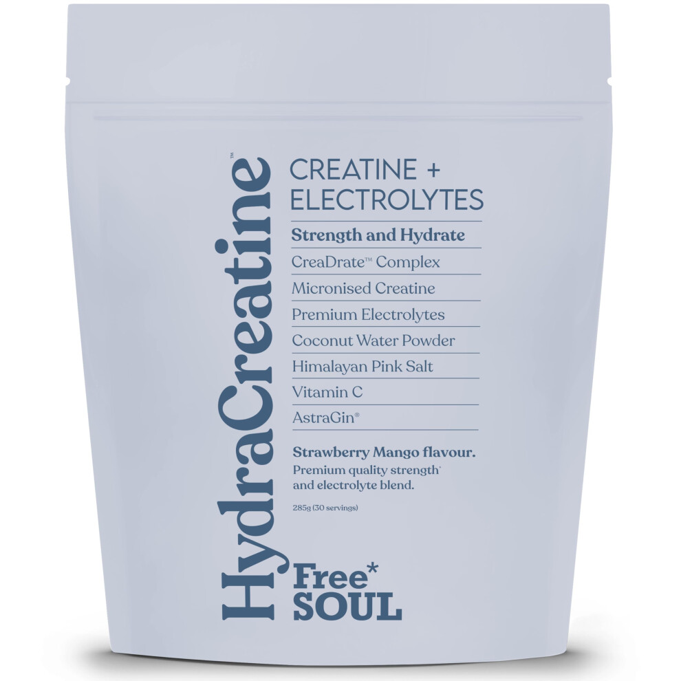 Free Soul Hydracreatine Creatine Monohydrate & Electrolytes Powder | Hydrate...